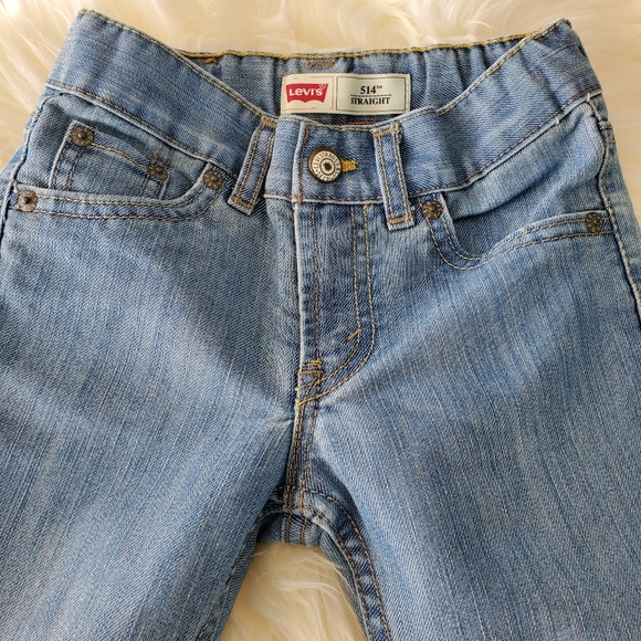 Levi's 514 Straight Jeans, Kids, Size 5 Reg - Picture 5 of 9
